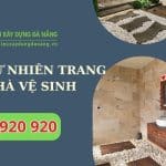Sỏi trang trí nhà vệ sinh đẹp