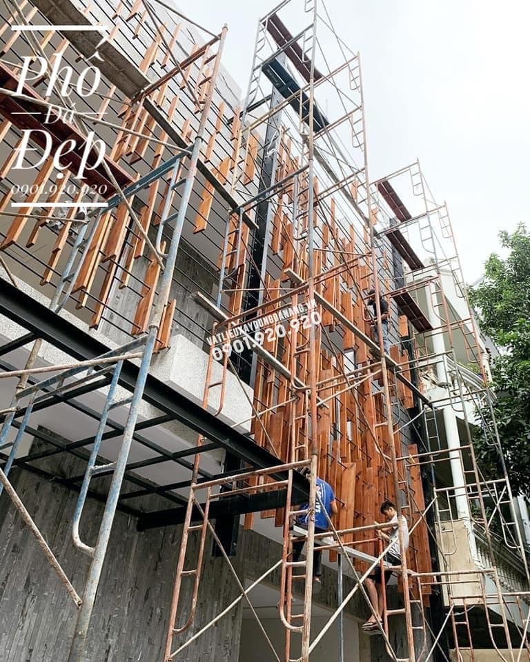 Đá nhấn cpc ốp mặt tiền tại Đà Nẵng