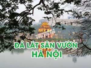 Đá lát sân vườn Hà Nội