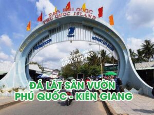 đá lát sân vườn Phú Quốc - Kiên Giang