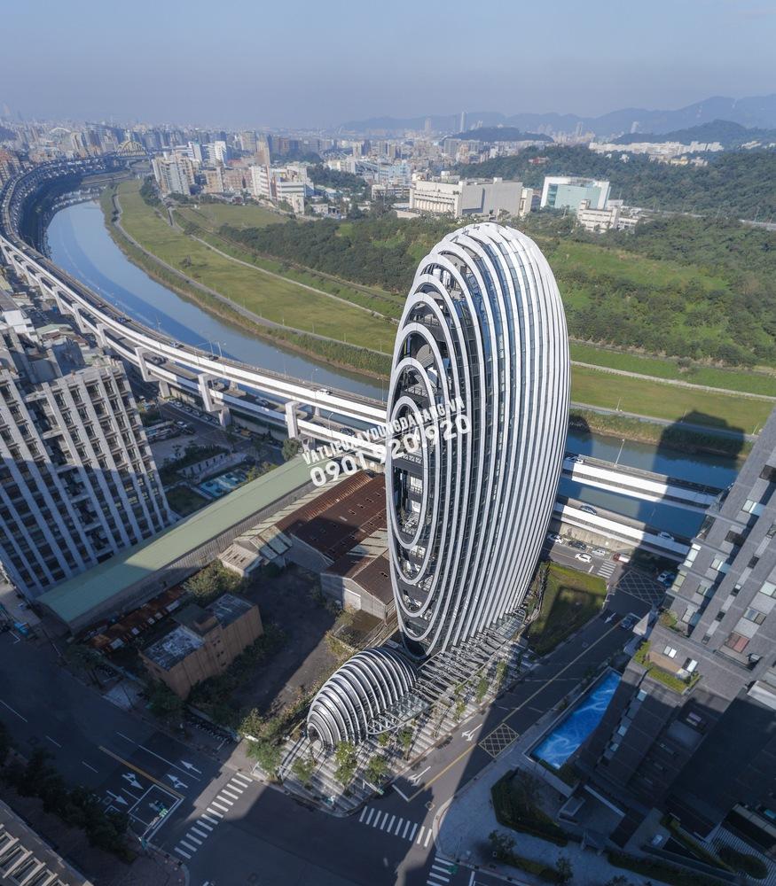TÒA NHÀ LÈ ARCHITECTURE CÓ KIẾN TRÚC ĐÁ CUỘI ĐỘC ĐÁO