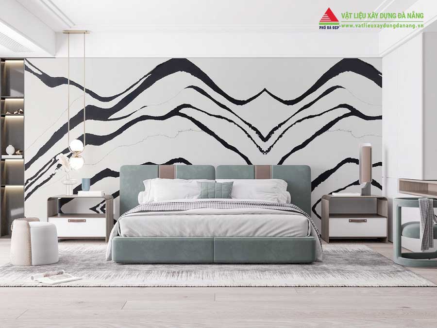 Đá ốp tường phong thuỷ giúp không gian sang trọng và thu hút vận may