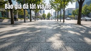 Báo giá đá lát vỉa hè